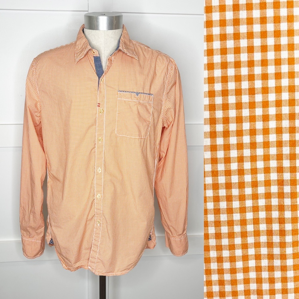 ROBERT GRAHAM Gingham Plaid Button Down Shirt